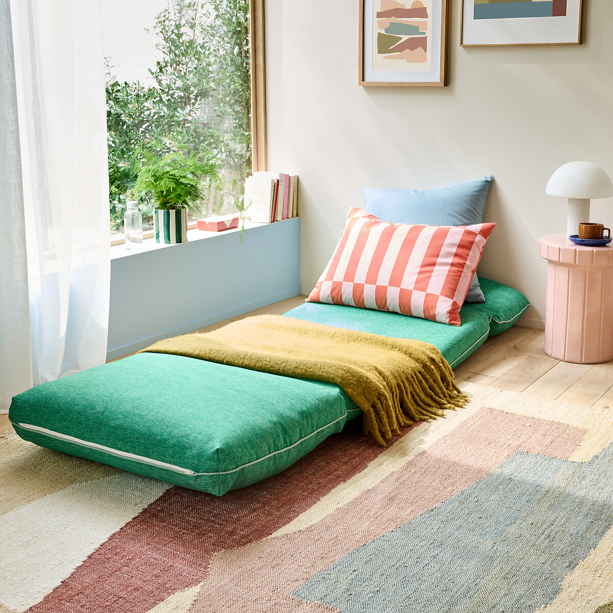 Poltrona multi-posizione ESERITA verde, LA REDOUTE INTERIEURS