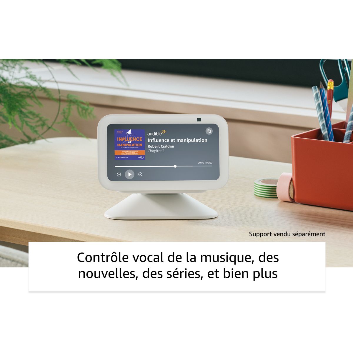 Assistant vocal Echo Show 5 3e génération Bleu gris bleu, AMAZON