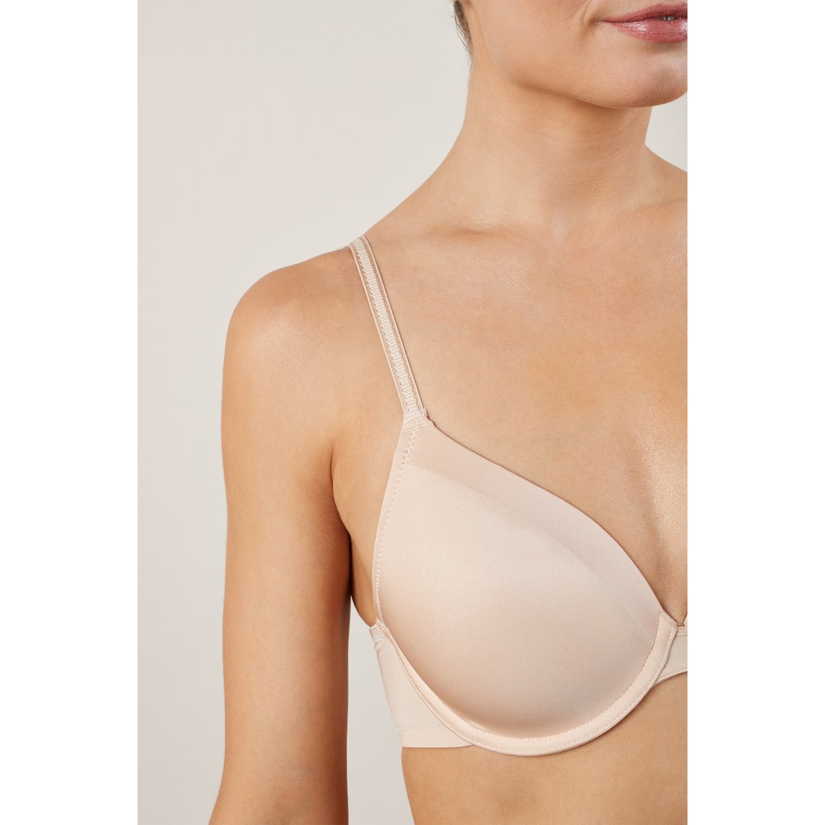 Soutien-gorge lot de 2 lissant à tasses chair, NEXT