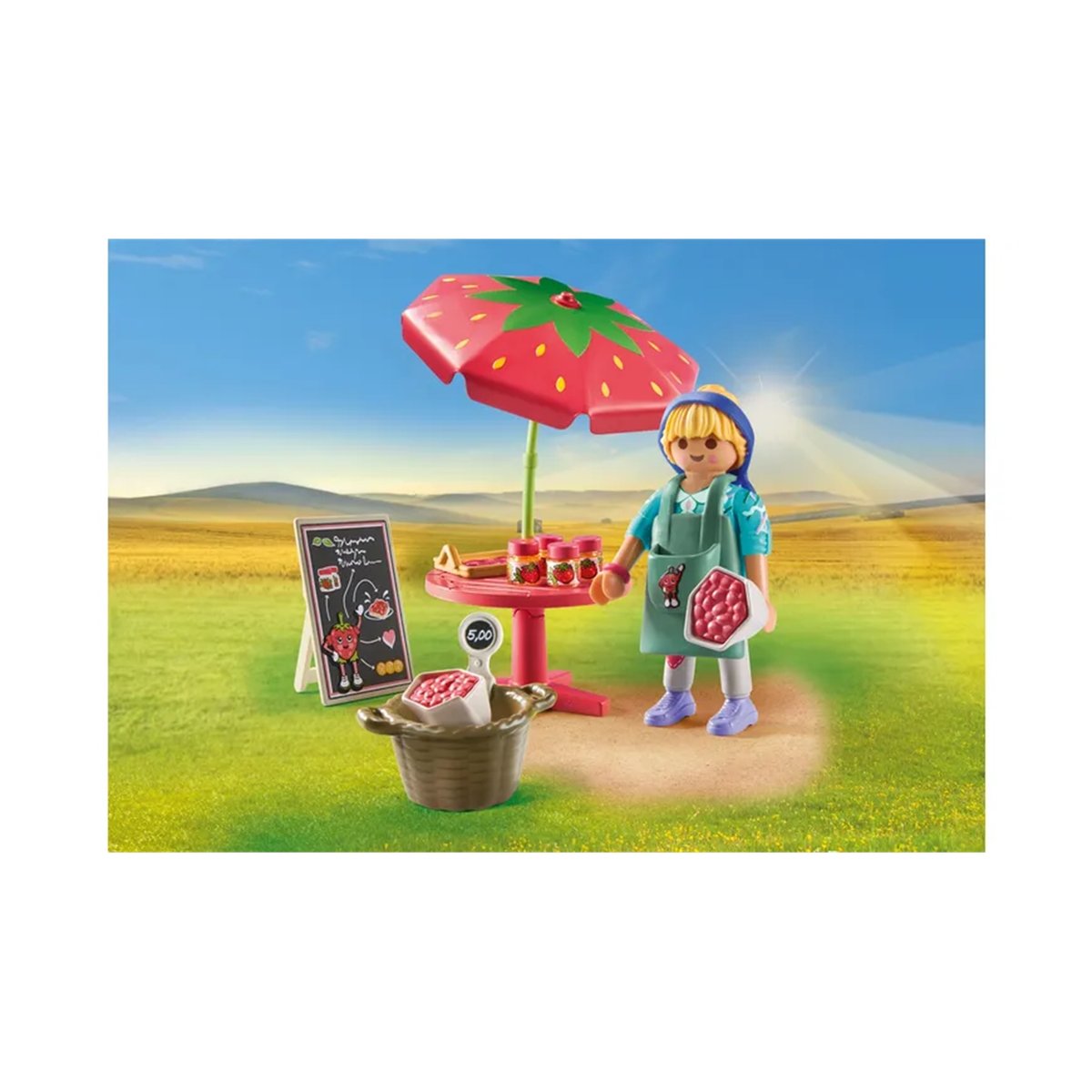 Vendeuse de confitures multicolore, PLAYMOBIL