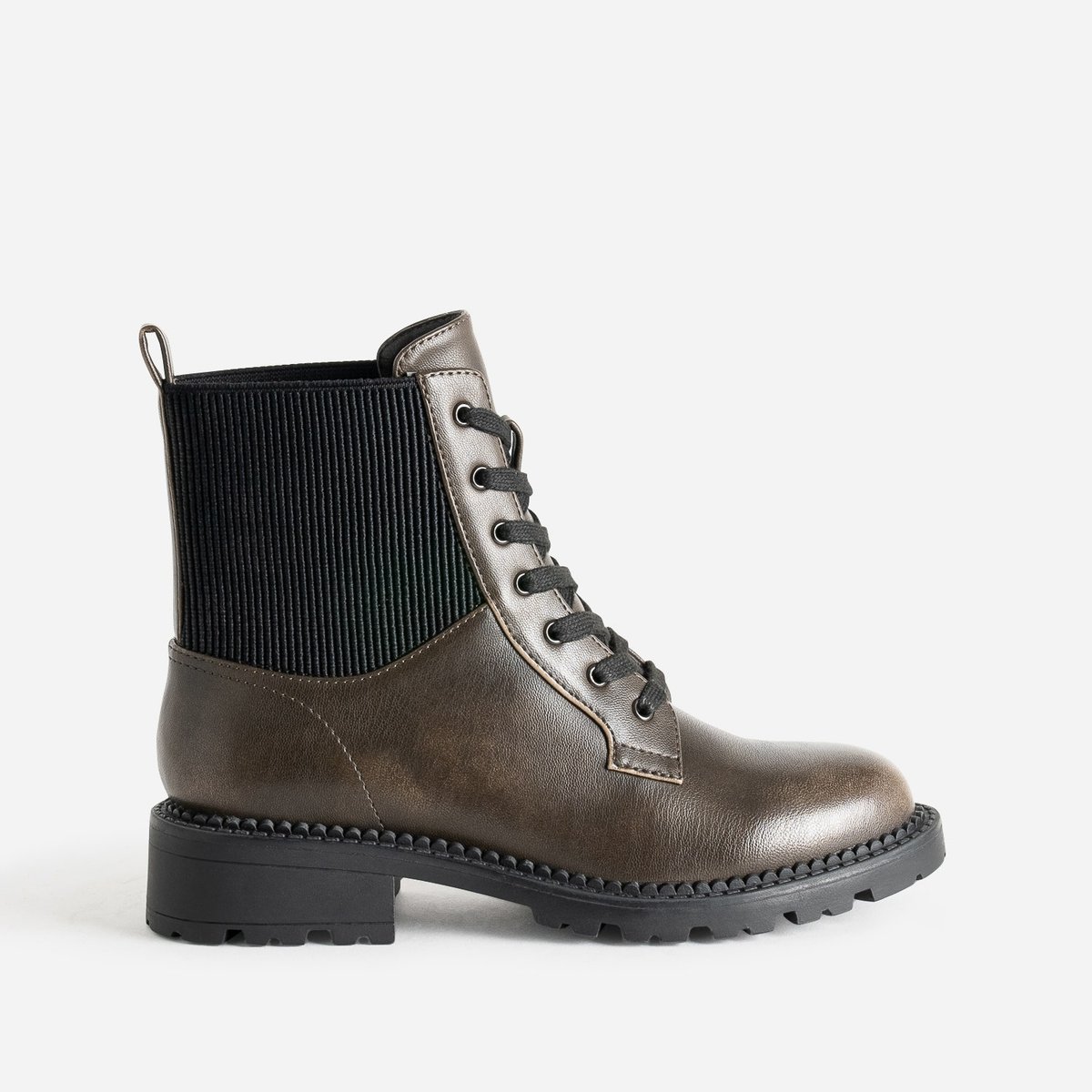 Boots COLOLA marron, TEXTO