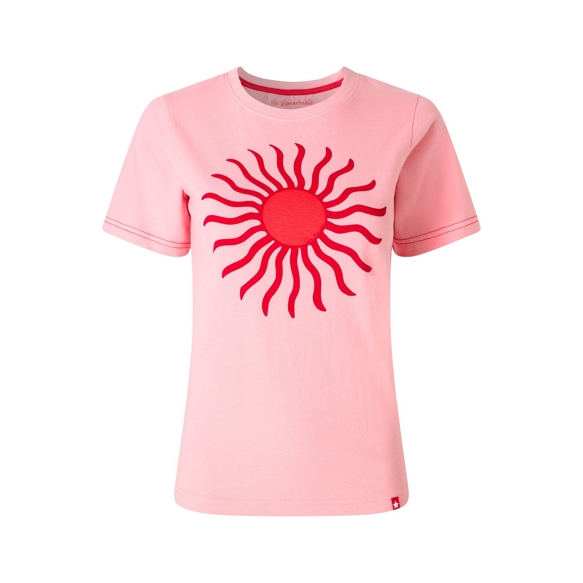 T-shirt à motif soleil rose, JOE BROWNS