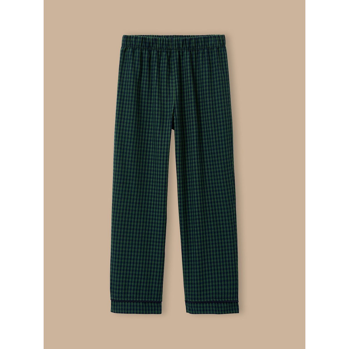Pyjama grand-père carreaux carreaux bleu/vert, CYRILLUS