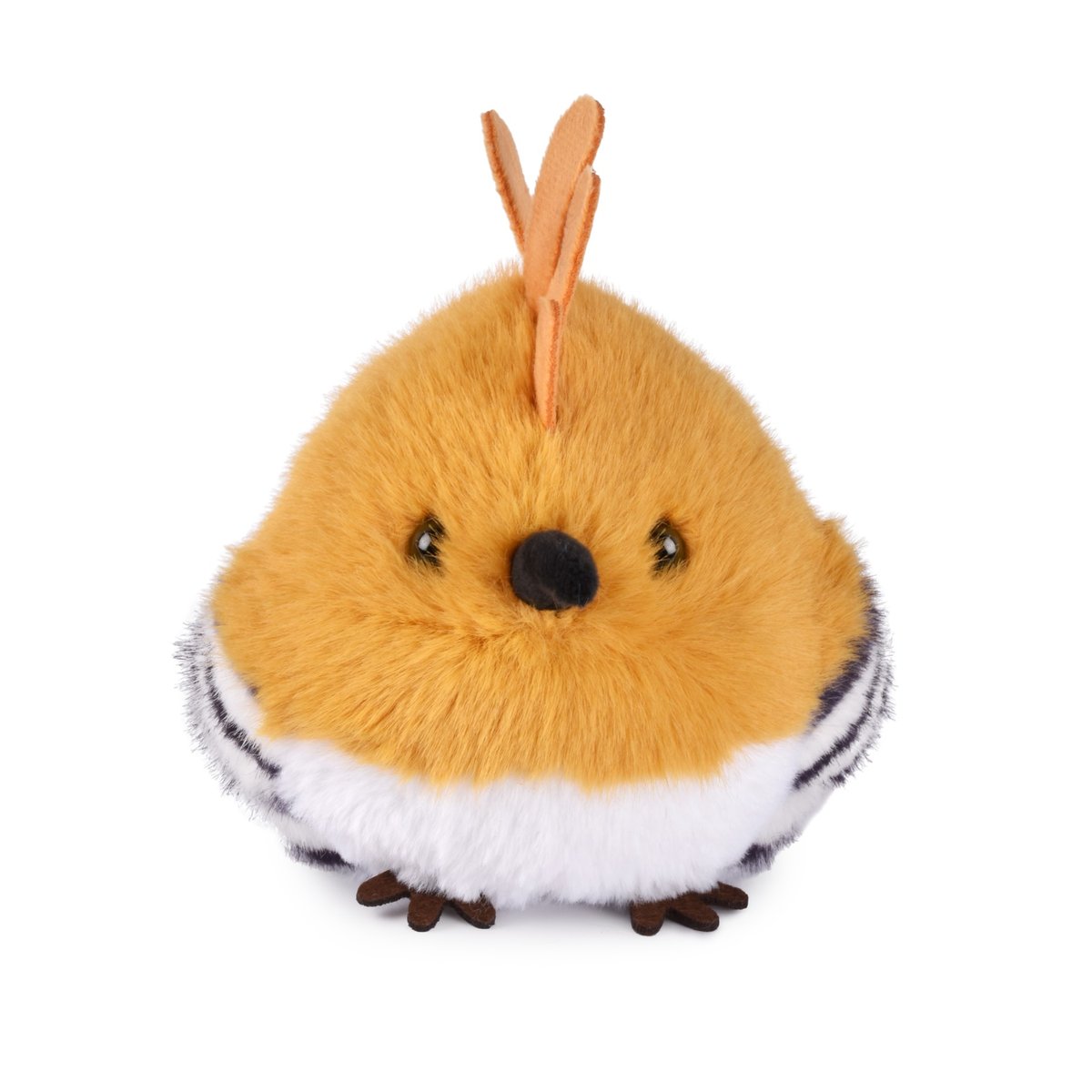 Peluche oiseau LES CUI-CUI PARADIS 15 cm kiwi orange, HISTOIRE D'OURS