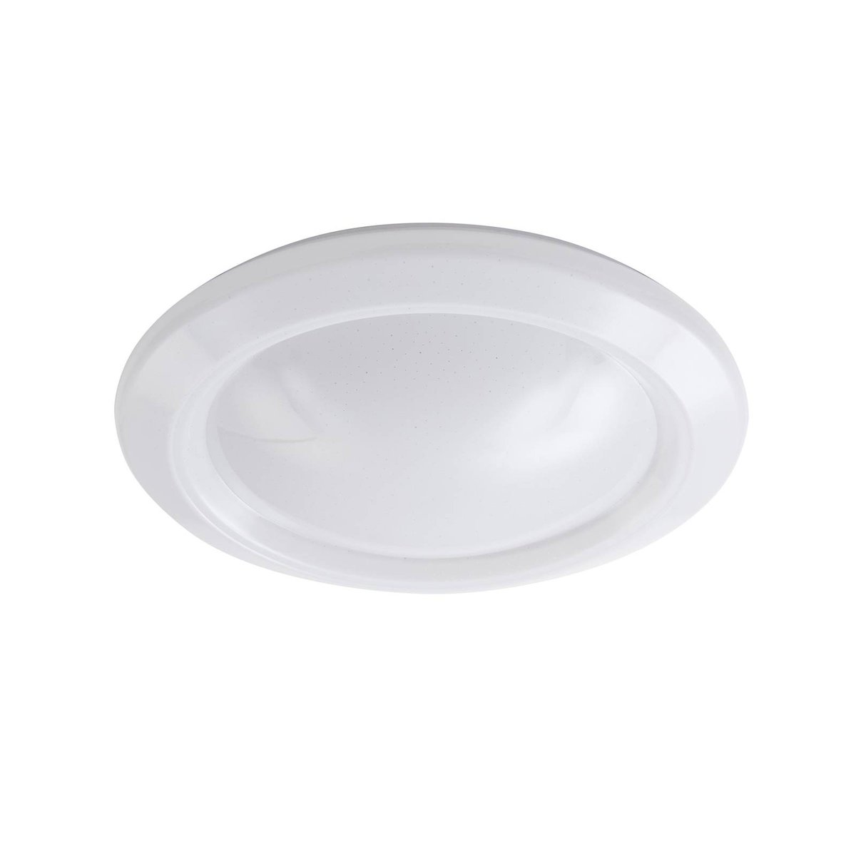 Plafonnier moderneLED, Thejesa blanc, LINDBY