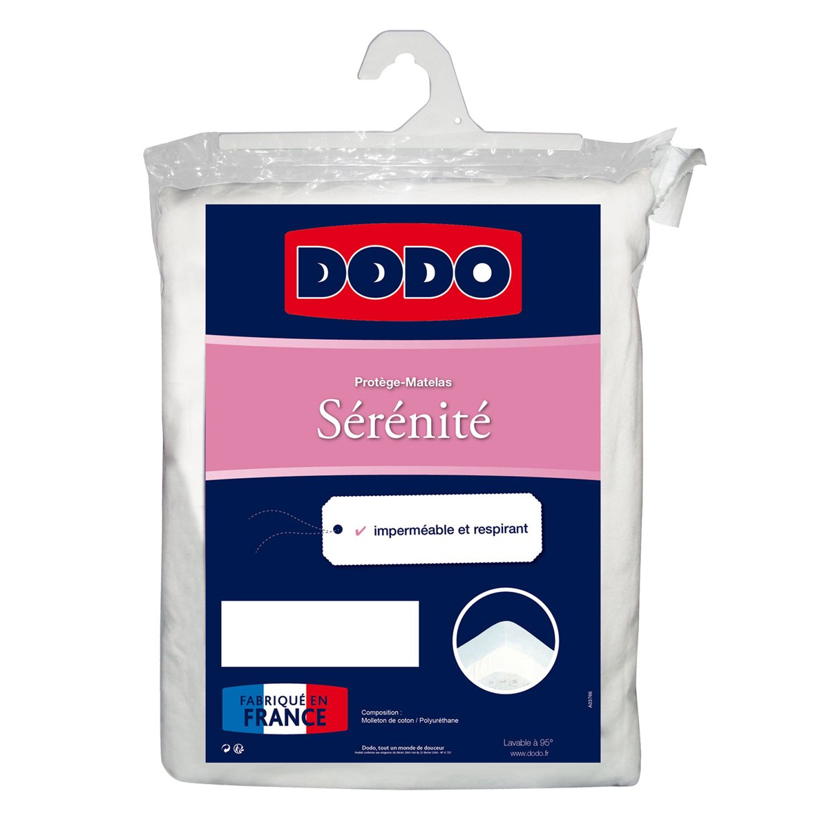 Protège Matelas Sérènité blanc, DODO