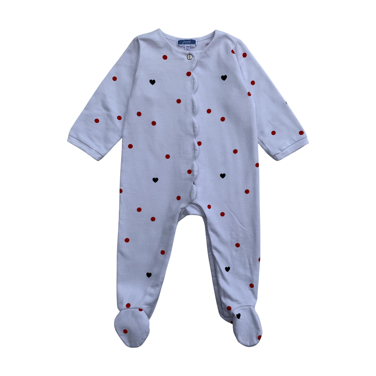 Pyjama bébé - Très bon état blanc, rouge, JACADI