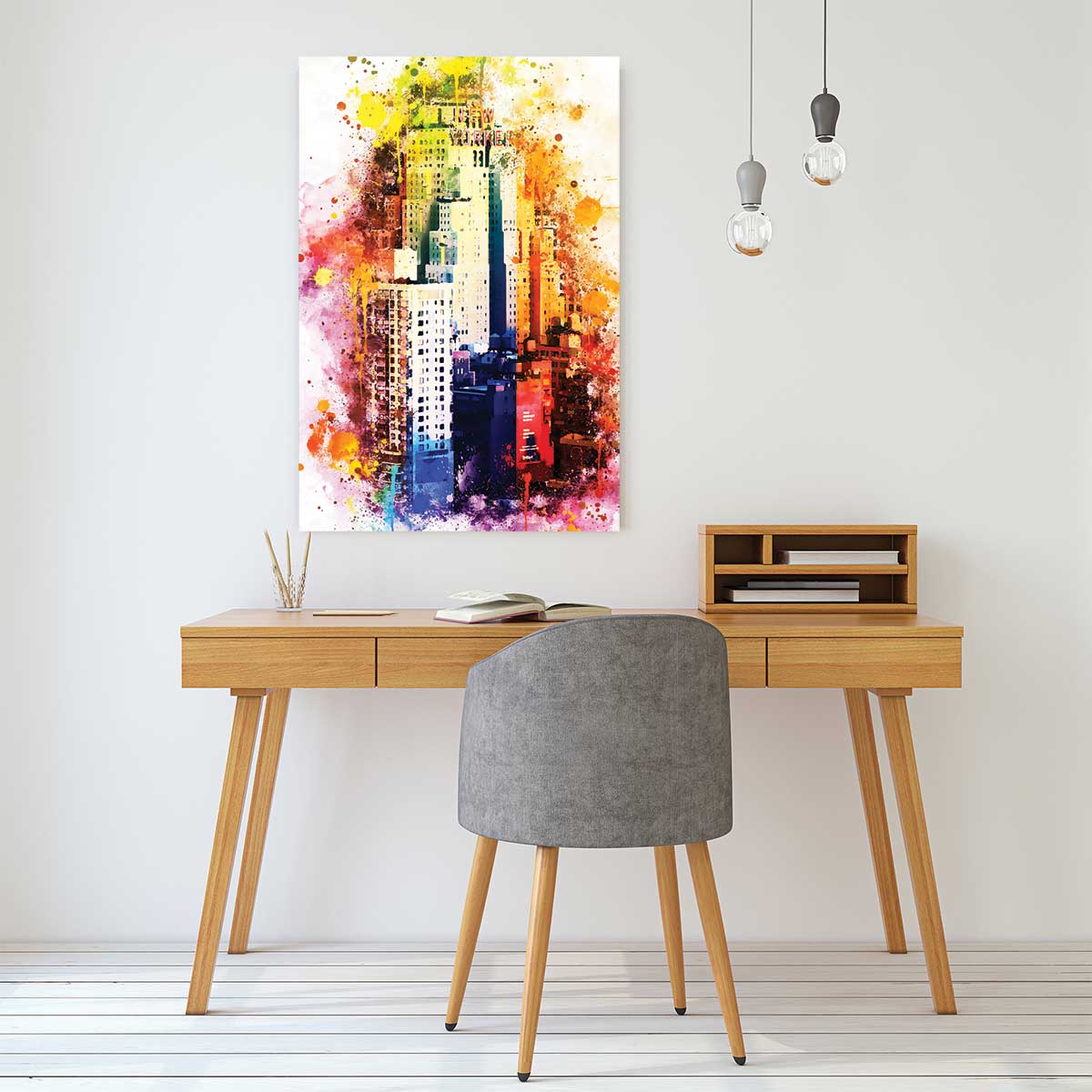 Tableau the new yorker flash vision tableau alu dibond, HEXOA
