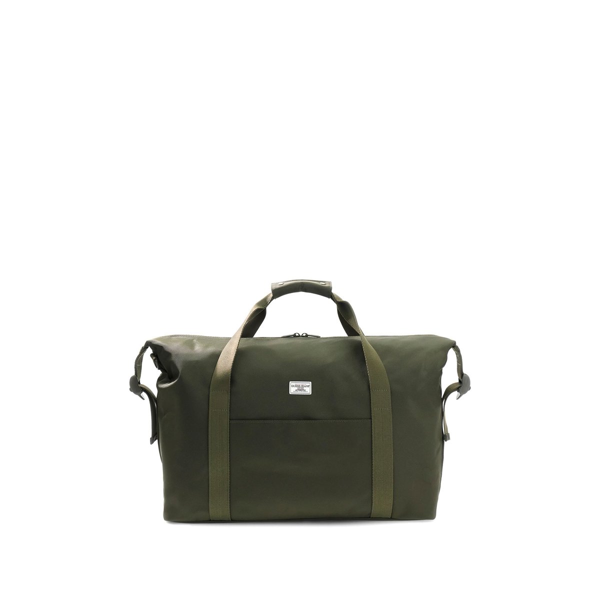 Sac Polochon En Nylon vert foncé, GUESS JEANS