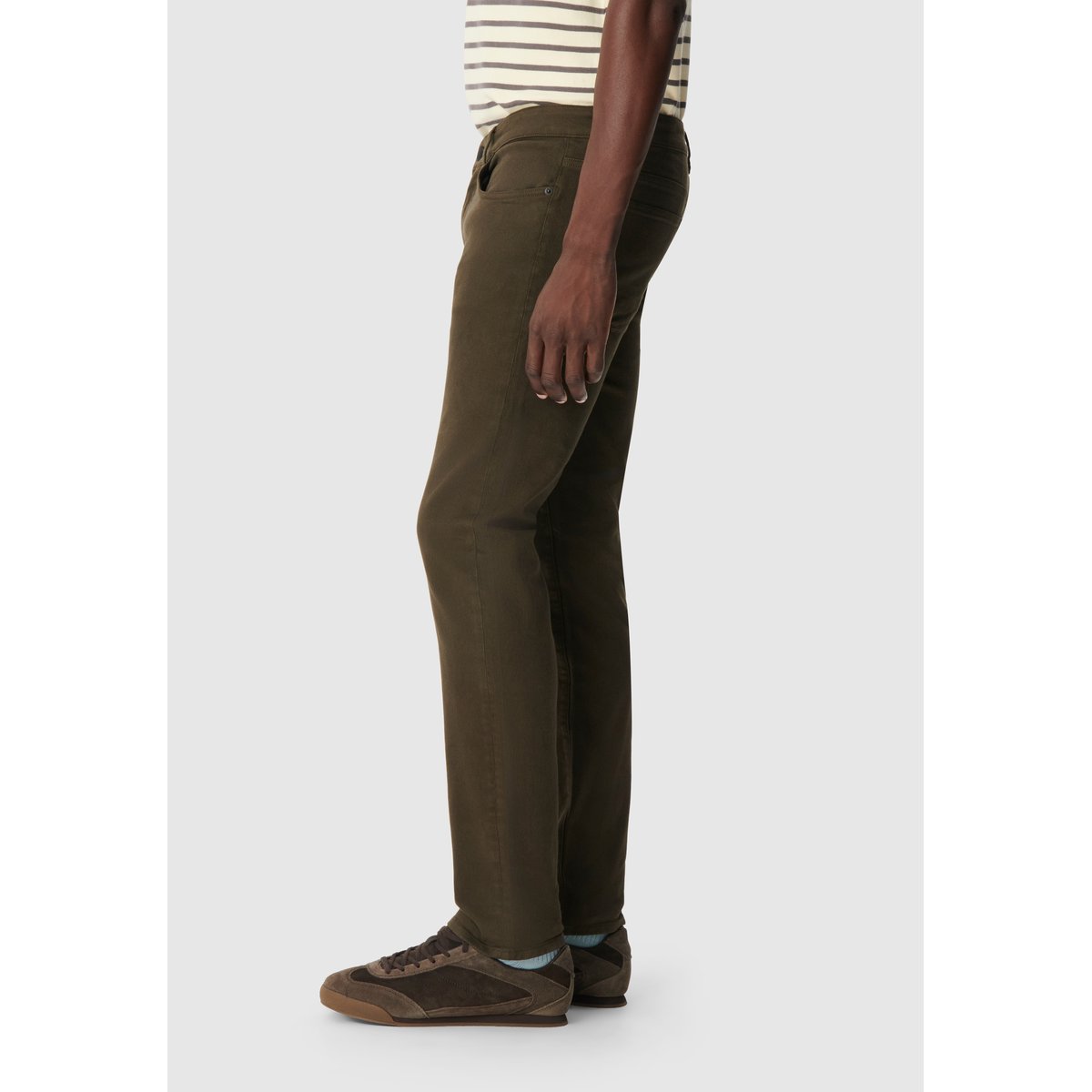 Jean slim BRUCE vert kaki, IKKS