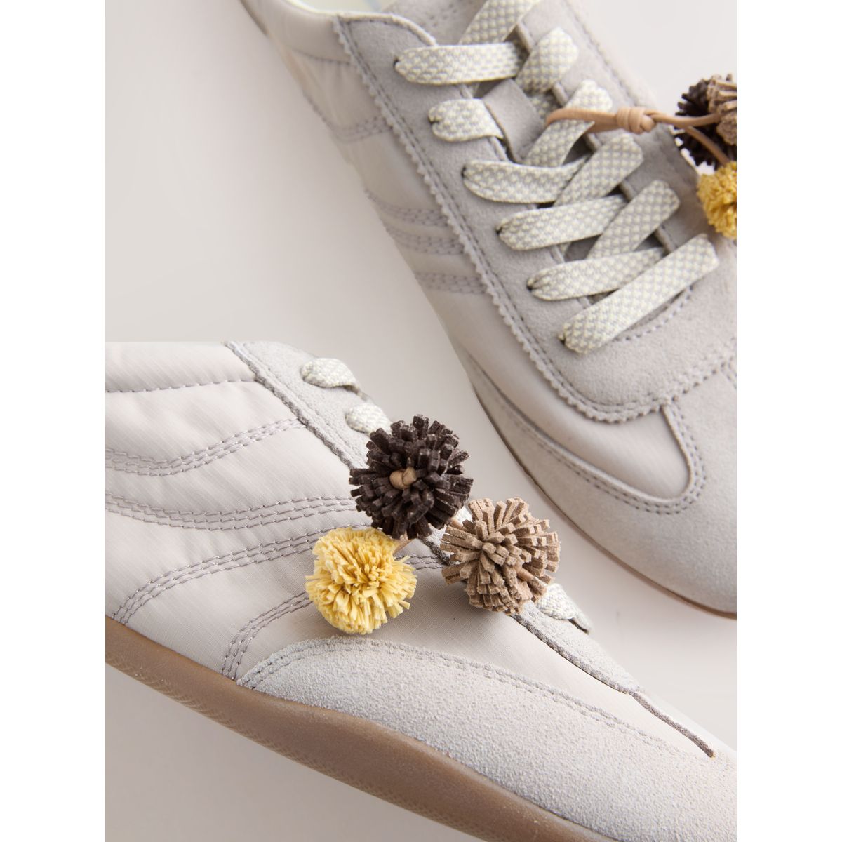 Baskets à lacets et breloques forever comfort mauve pourpre, NEXT