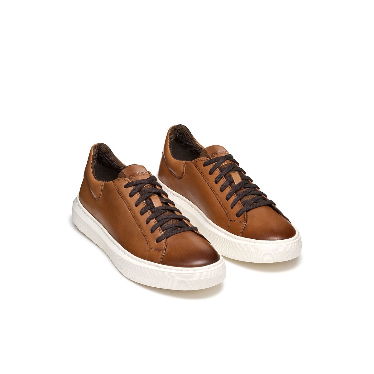 Baskets respirantes Deiven marron, GEOX