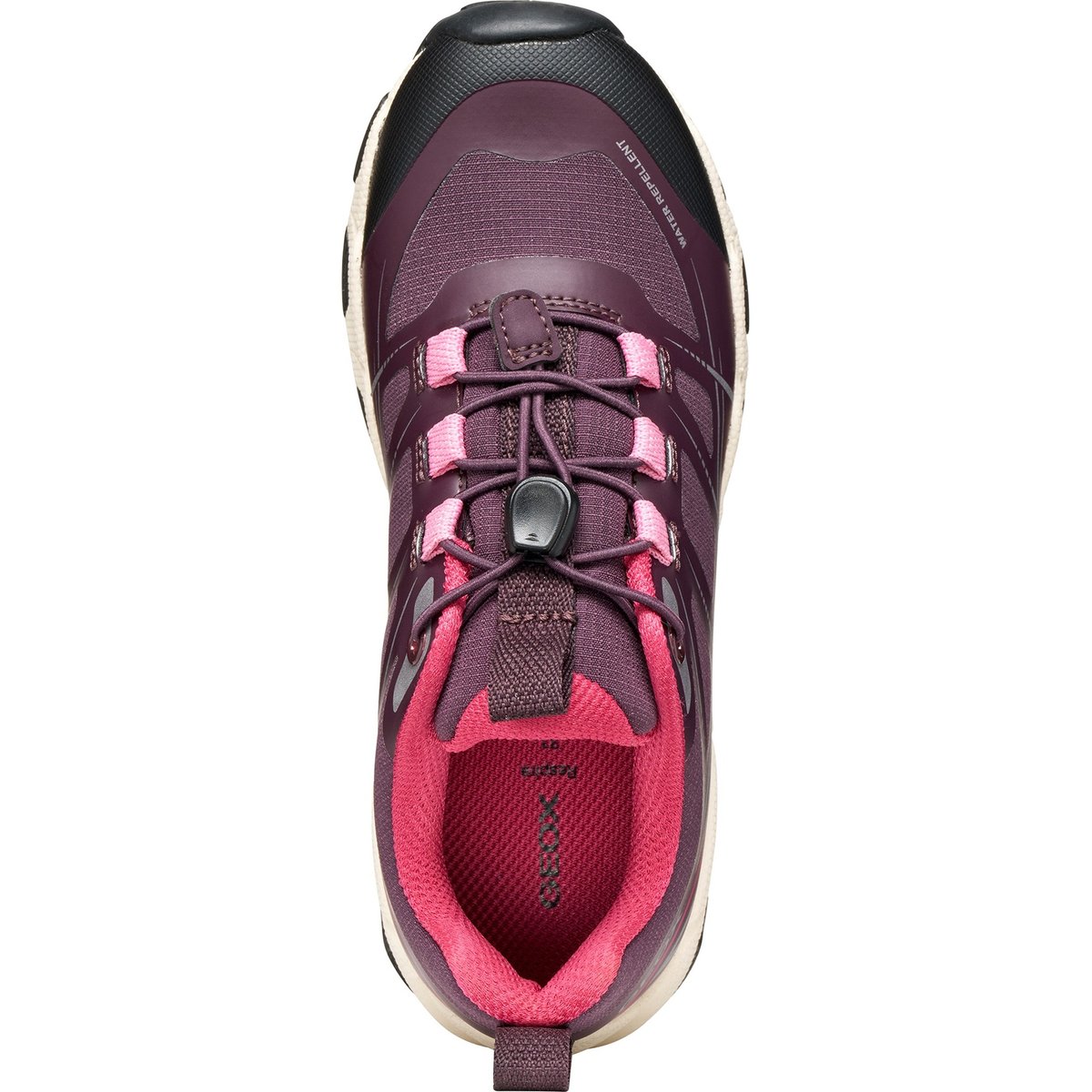 Baskets  J MAGNETAR  WR bordeaux/rose, GEOX