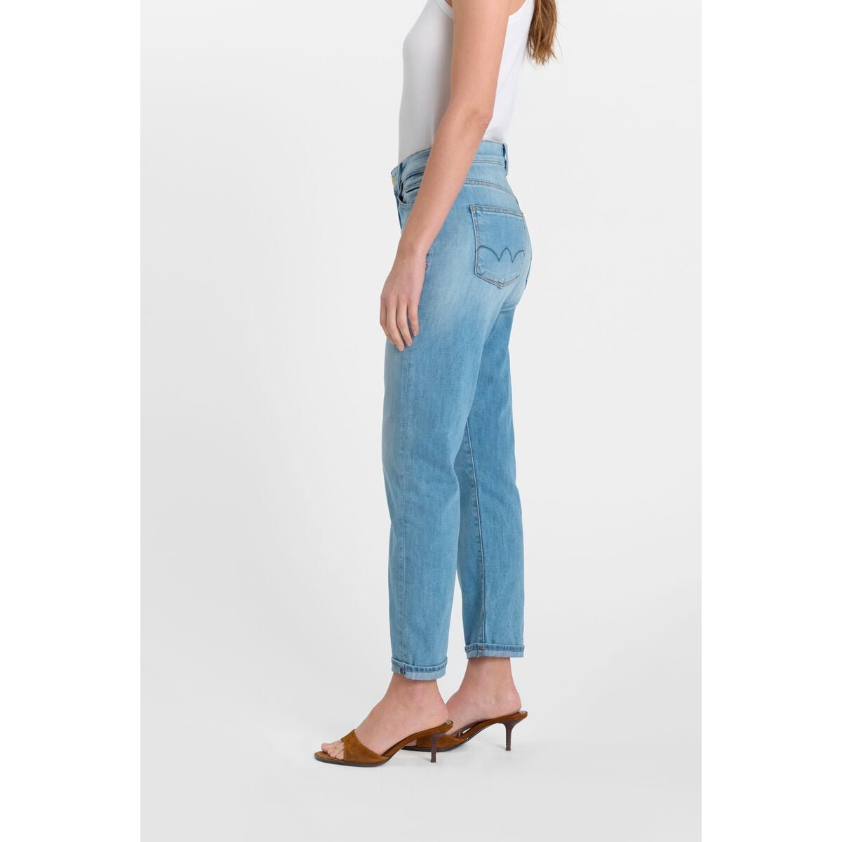 Jeans droite 400/18, 7/8ème blue, LE TEMPS DES CERISES