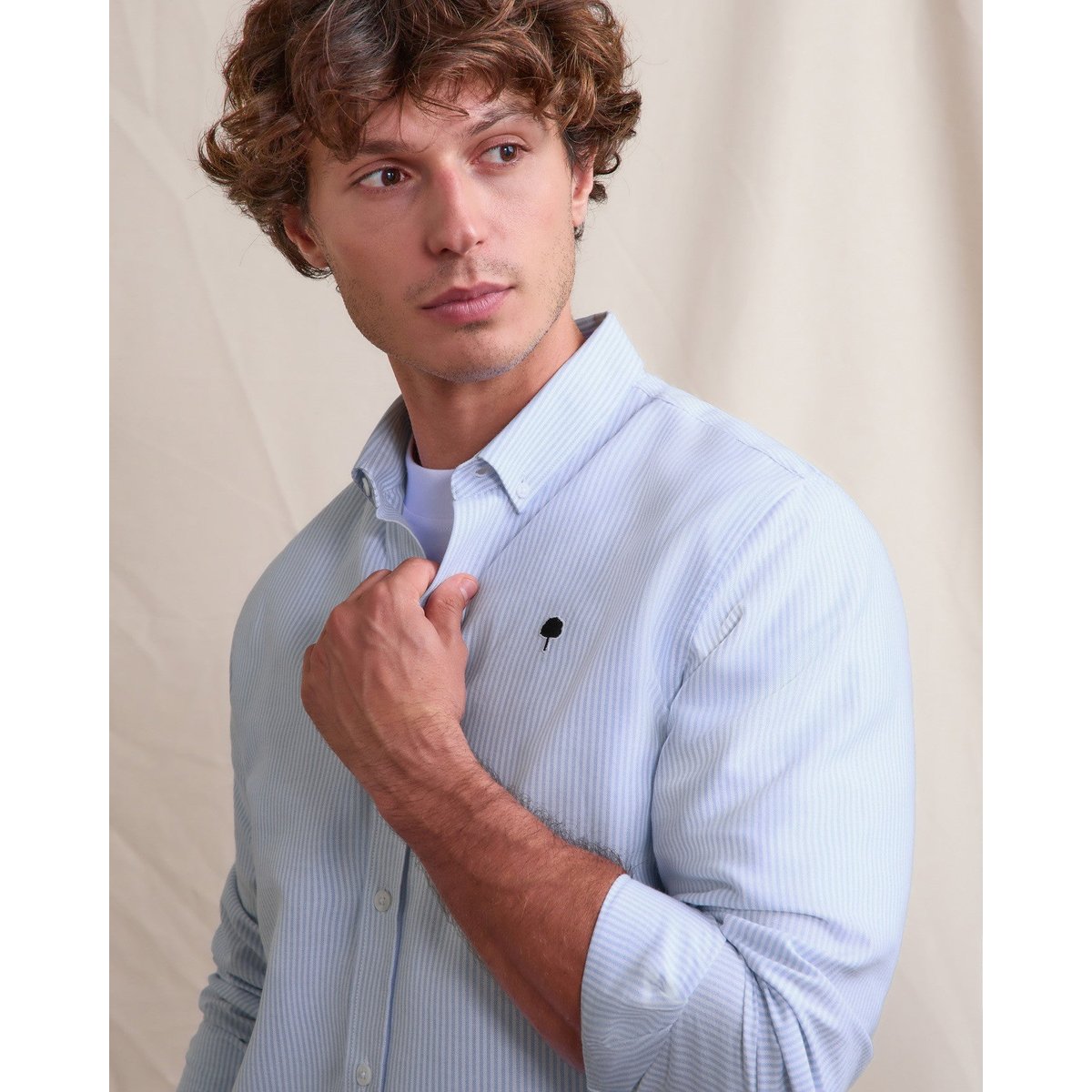 Chemise IVOY bleu ciel, FAGUO