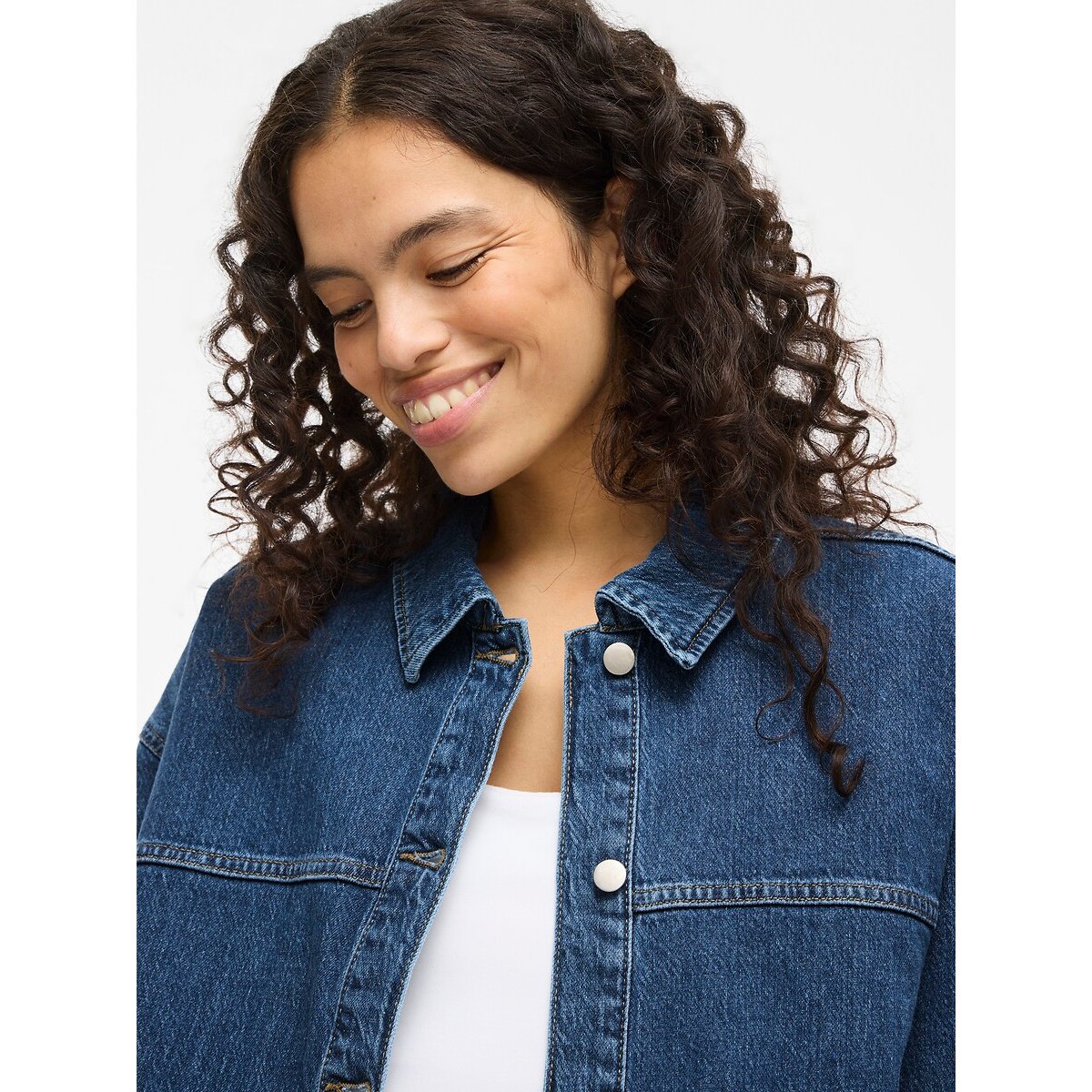 Giacca in denim medium blue, VILA