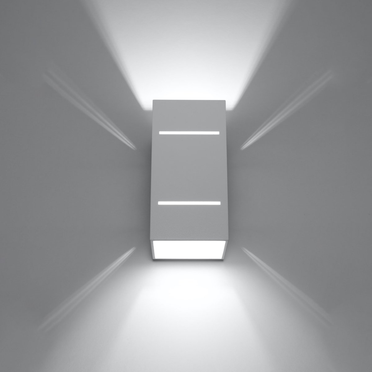 Applique Aluminium Blanc G9 1 Blocco blanc, EDEN