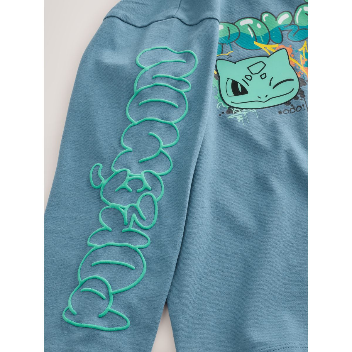 T-shirt à manches longues pokémon gel bleu, NEXT