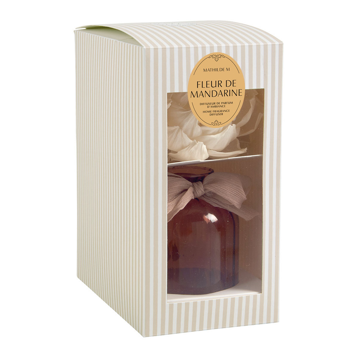 Diffuseur de parfum Fleur de Mandarine rose, MATHILDE M