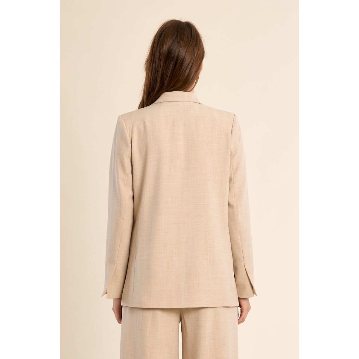 Blazer droit beige, MOLLY BRACKEN