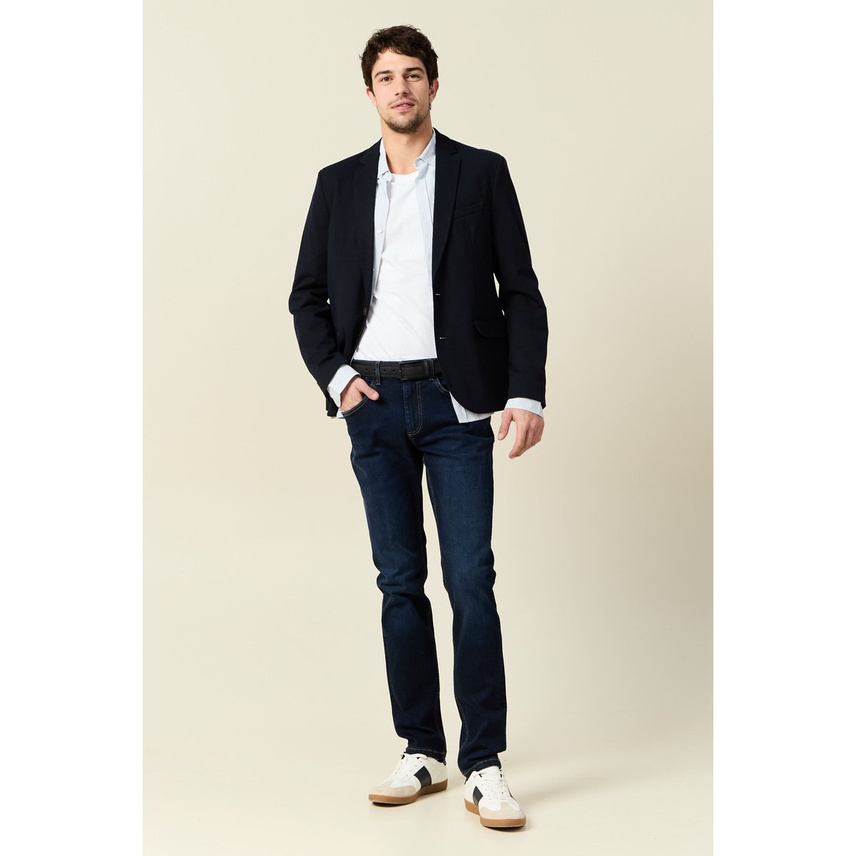 Jeans slim denim brut, BONOBO