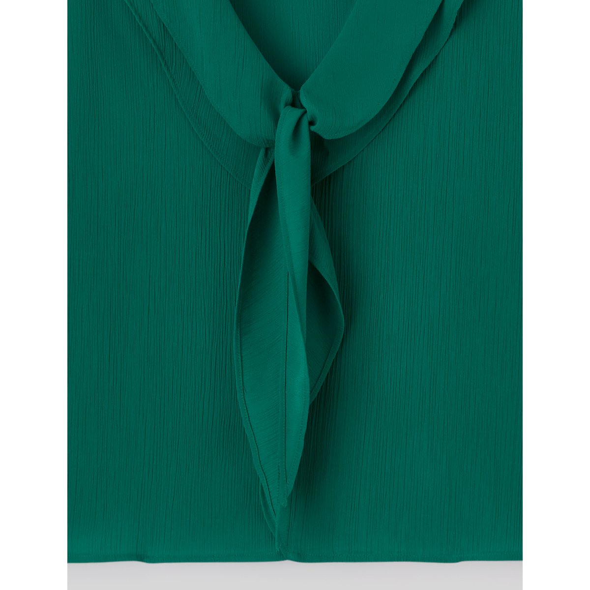 Blouse unie menthe, BZB