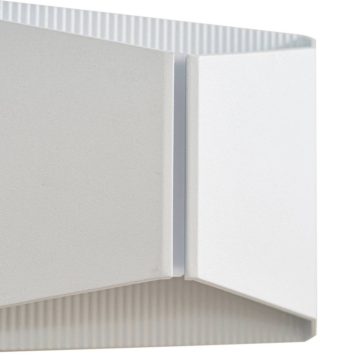 Applique extérieure en métal moderneLED blanc, LINDBY