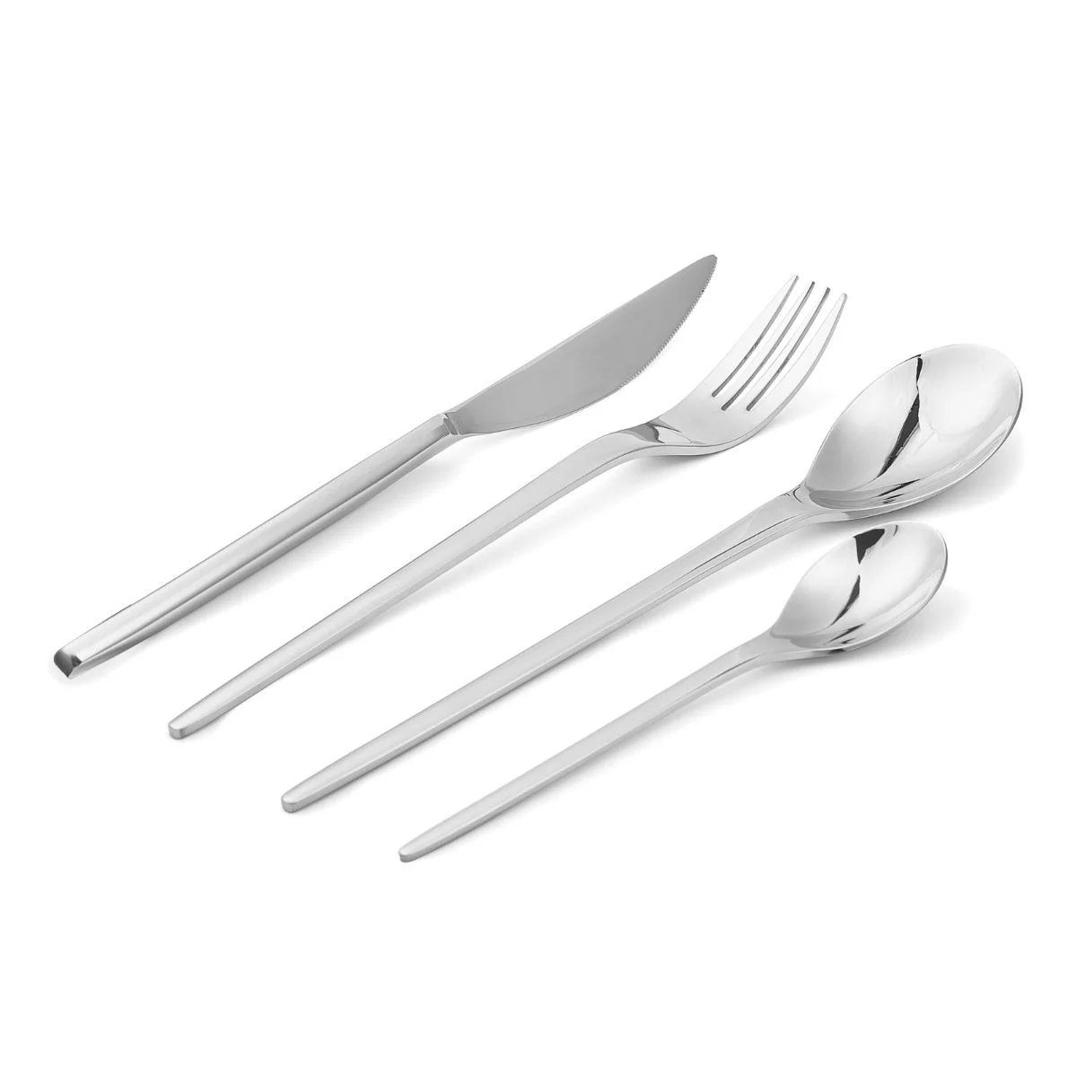 Ménagère 24 pièces en inox 18/8 - Jonquille argenté, LAGUIOLE CUISSON