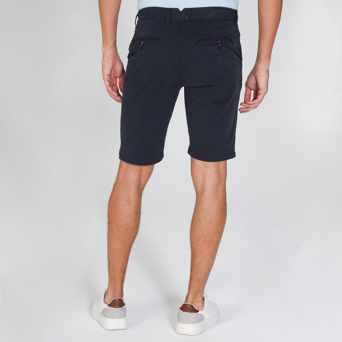 Short chino coupe regular en coton VLAD marine, GENTLEMAN FARMER