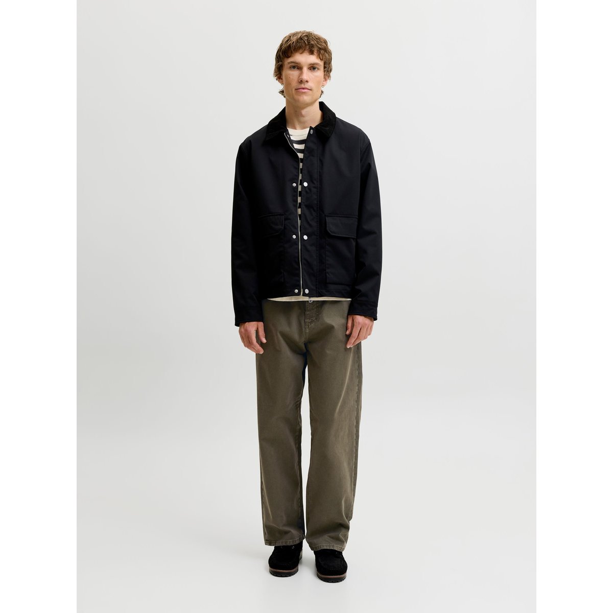 Pantalon verte - olive night 1, JACK & JONES