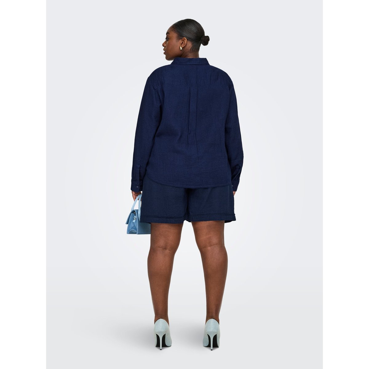 Chemise vintage indigo, ONLY CARMAKOMA