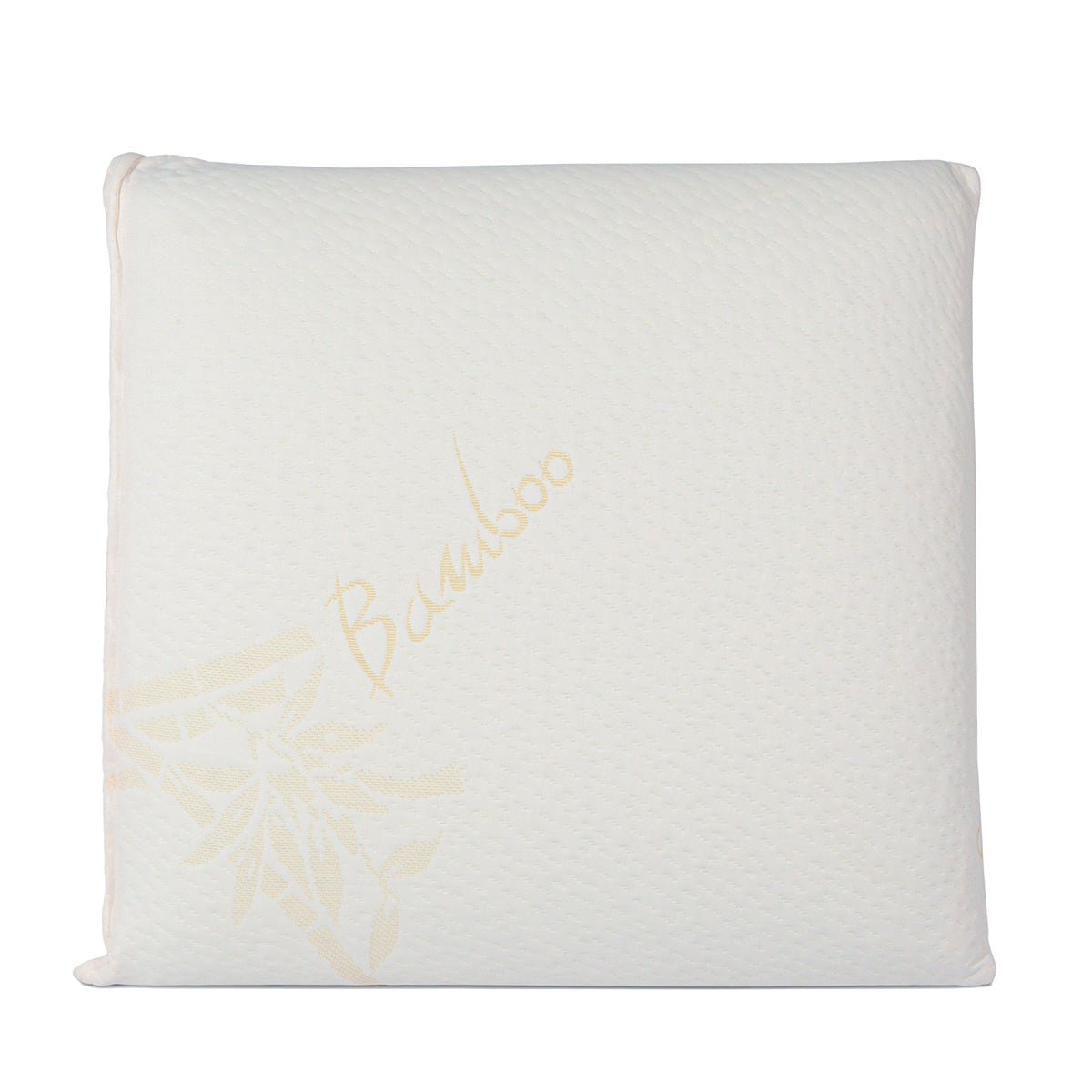 Oreiller ergonomique Bamboo - Mémoire de forme - Soulage les cervicales - Housse bambou anti-acariens - 13 cm d'épaisseur blanc, BELLECOUR