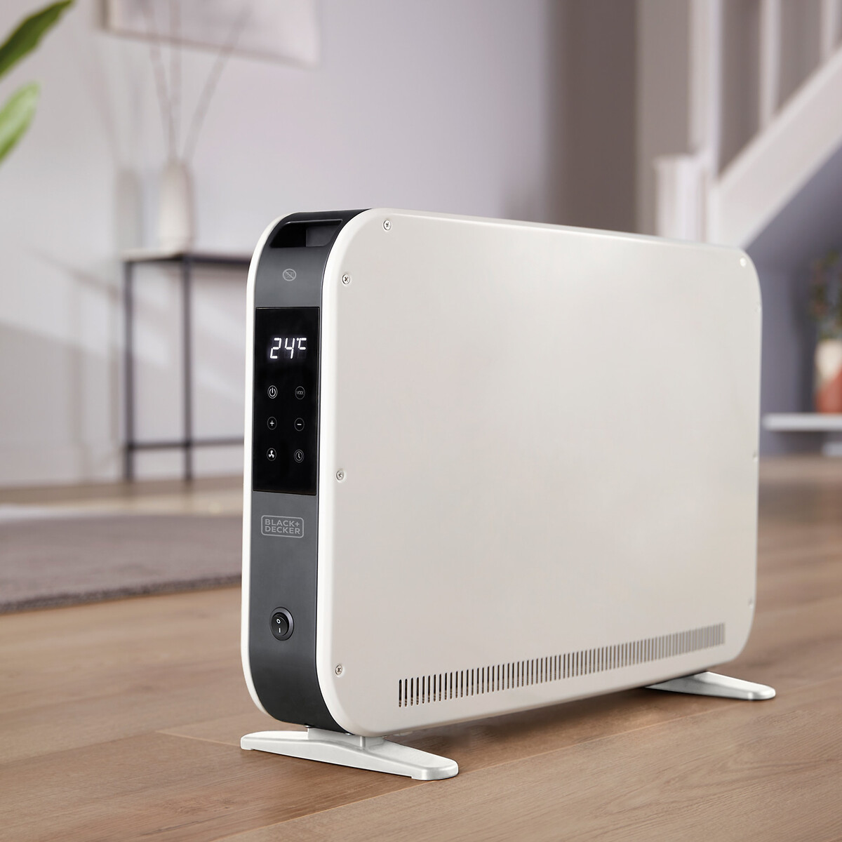 2.2KW Smart Convection Heater - BXCV41014 white, BLACK & DECKER