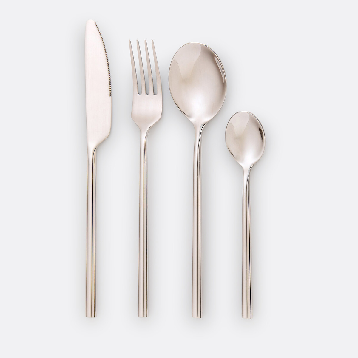 Lot de 4 fourchettes inox, Katherine inox, LA REDOUTE INTERIEURS