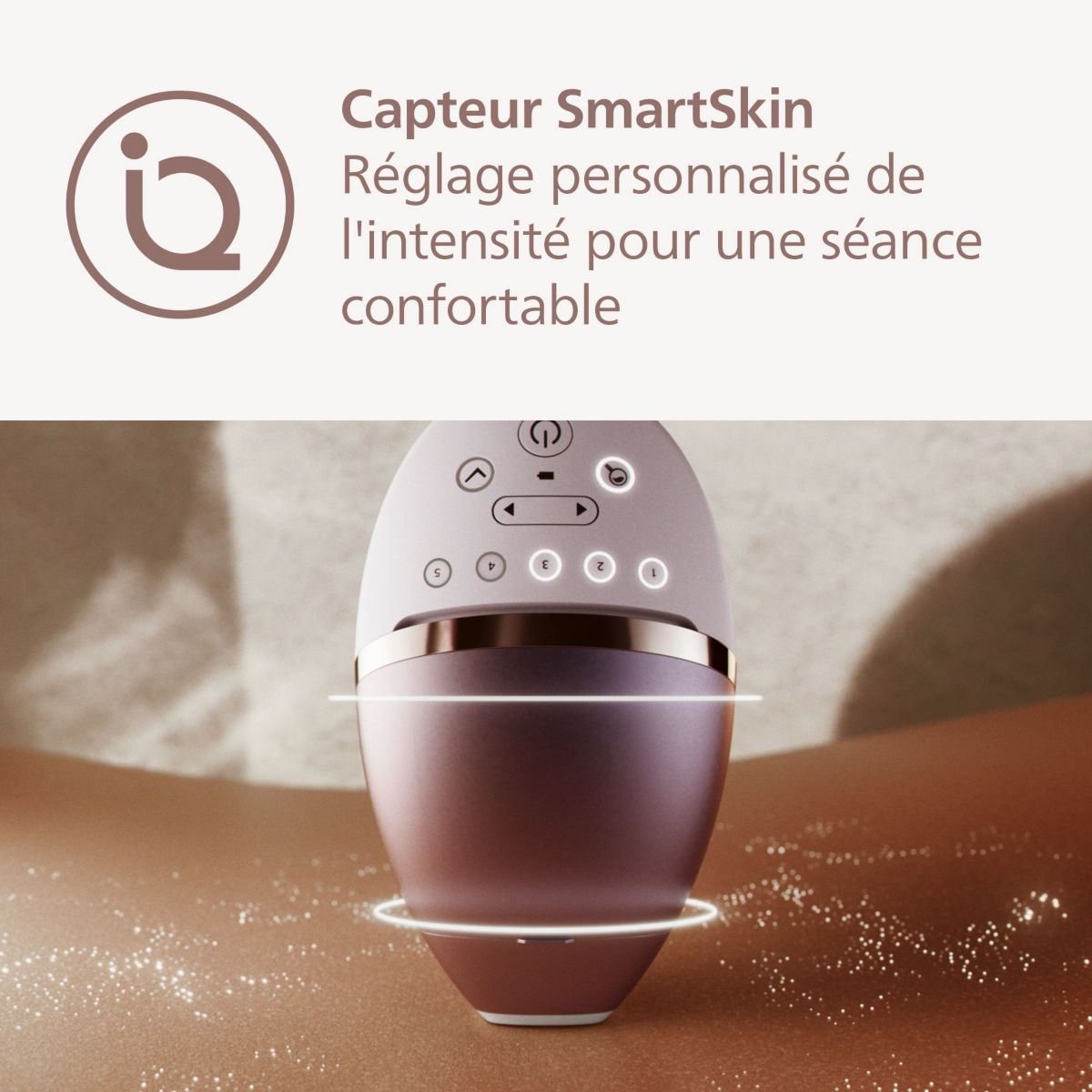 Epilateur lumière pulsée Lumea Series 9000 BRI958/00 blanc, PHILIPS