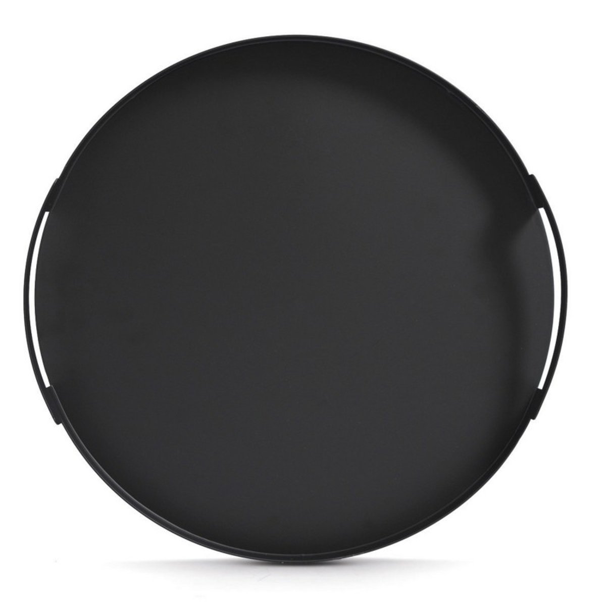 Plateau de cuisine métal design noir, ZELLER PRESENT
