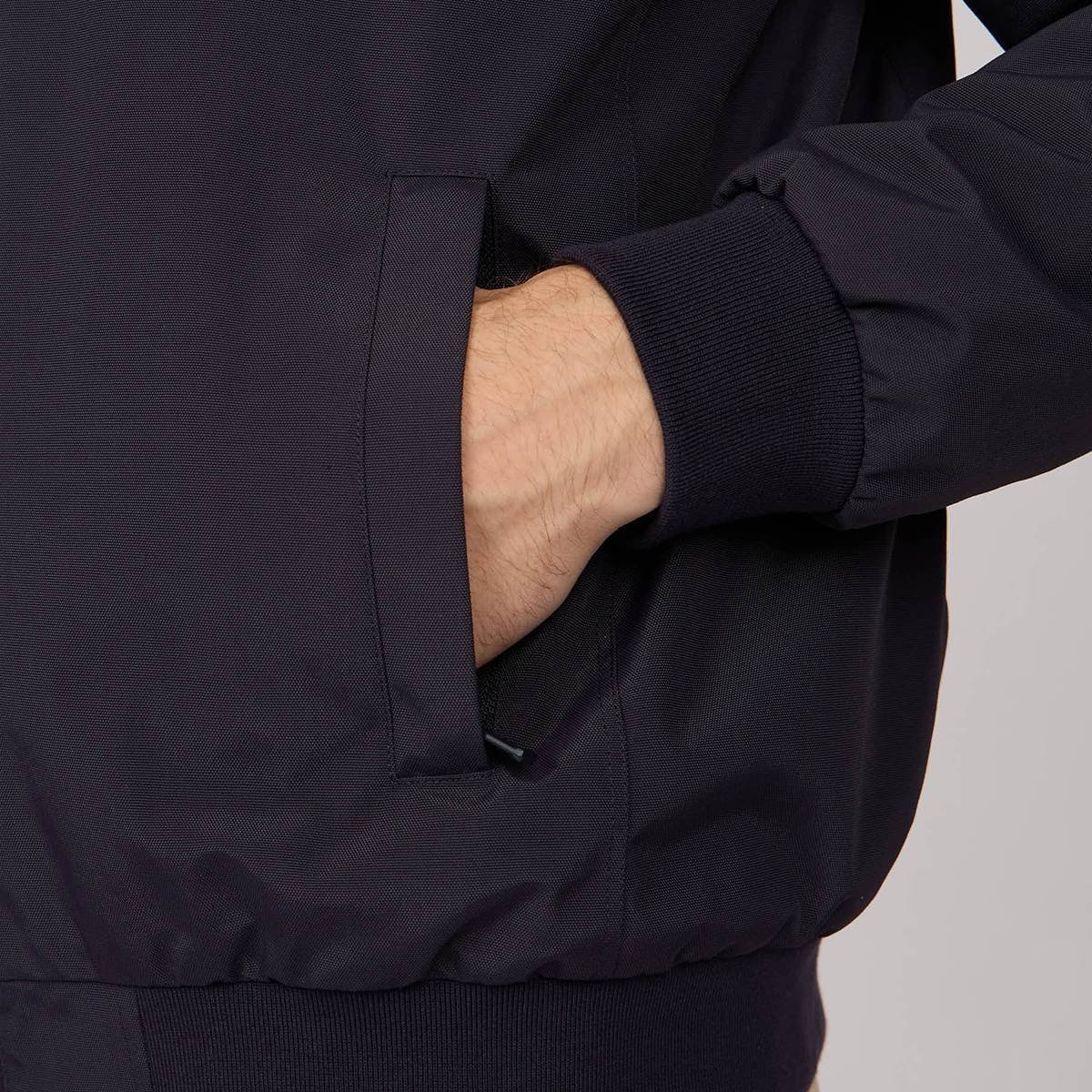 Blouson bleu marine, MISE AU GREEN
