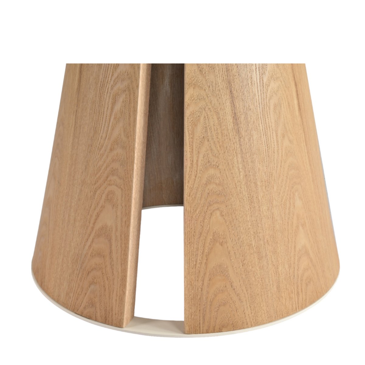 Table repas céramique D 120 cm beige, ZAGO