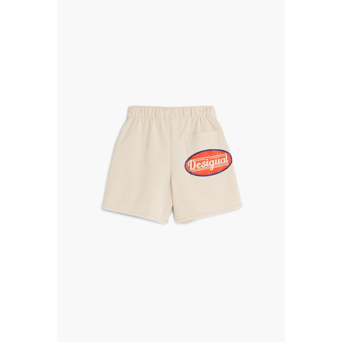Bermuda imprimé beige, DESIGUAL