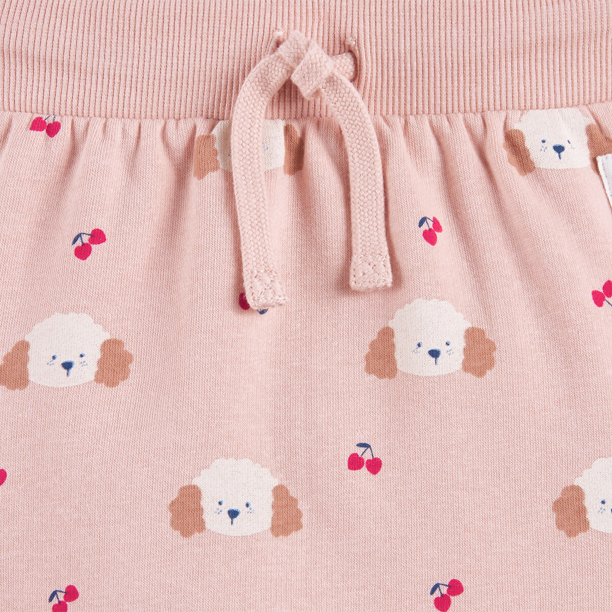 Lot de 2 sarouels en molleton bordeaux + rose, LA REDOUTE COLLECTIONS