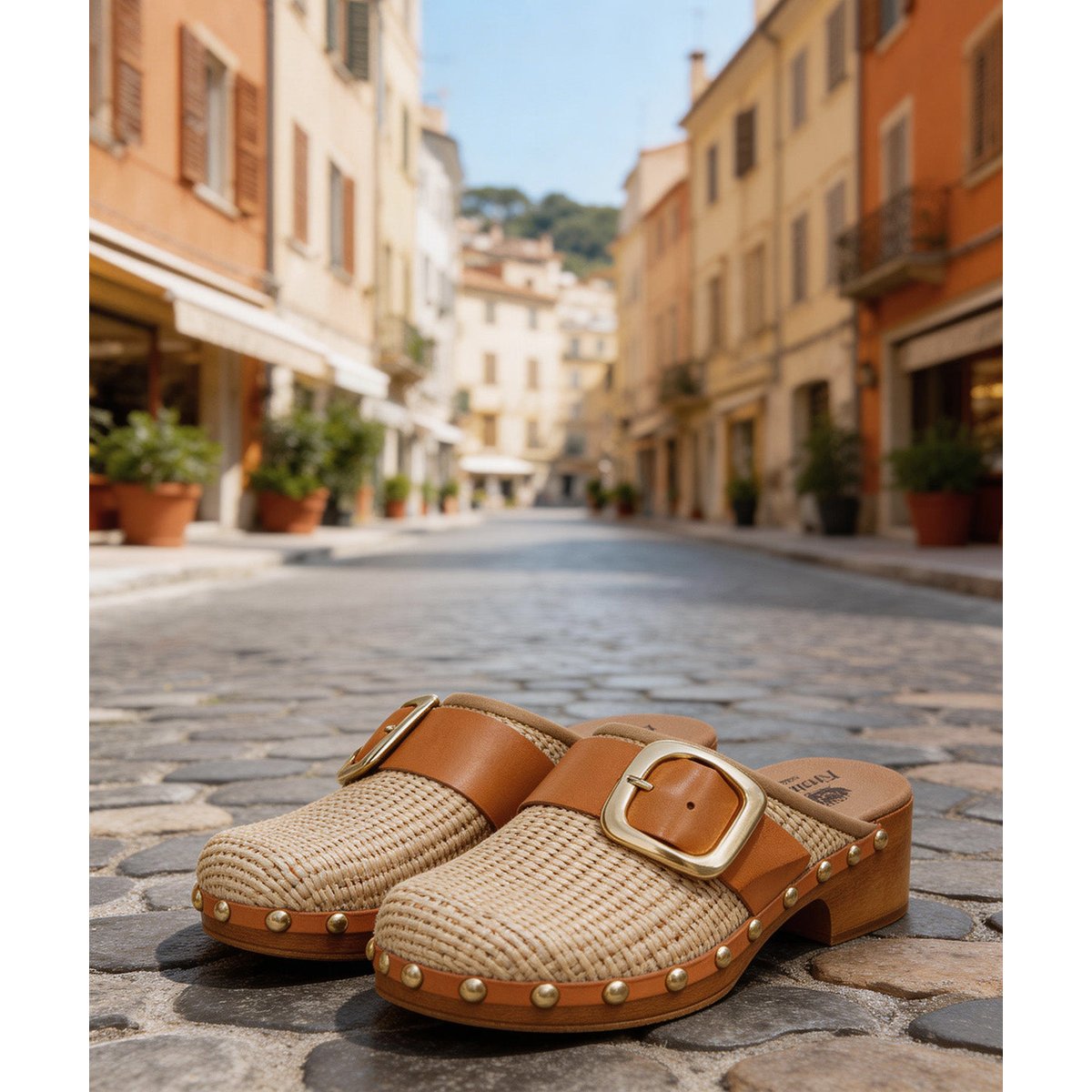 Sabot ANASTASIA beige, FINSBURY
