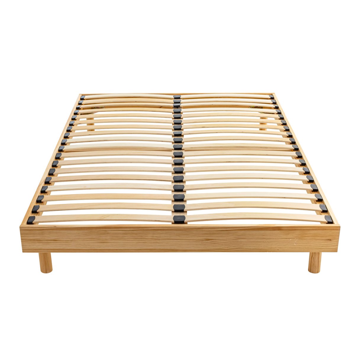 Sommier kit en bois massif bois clair, TERRE DE NUIT