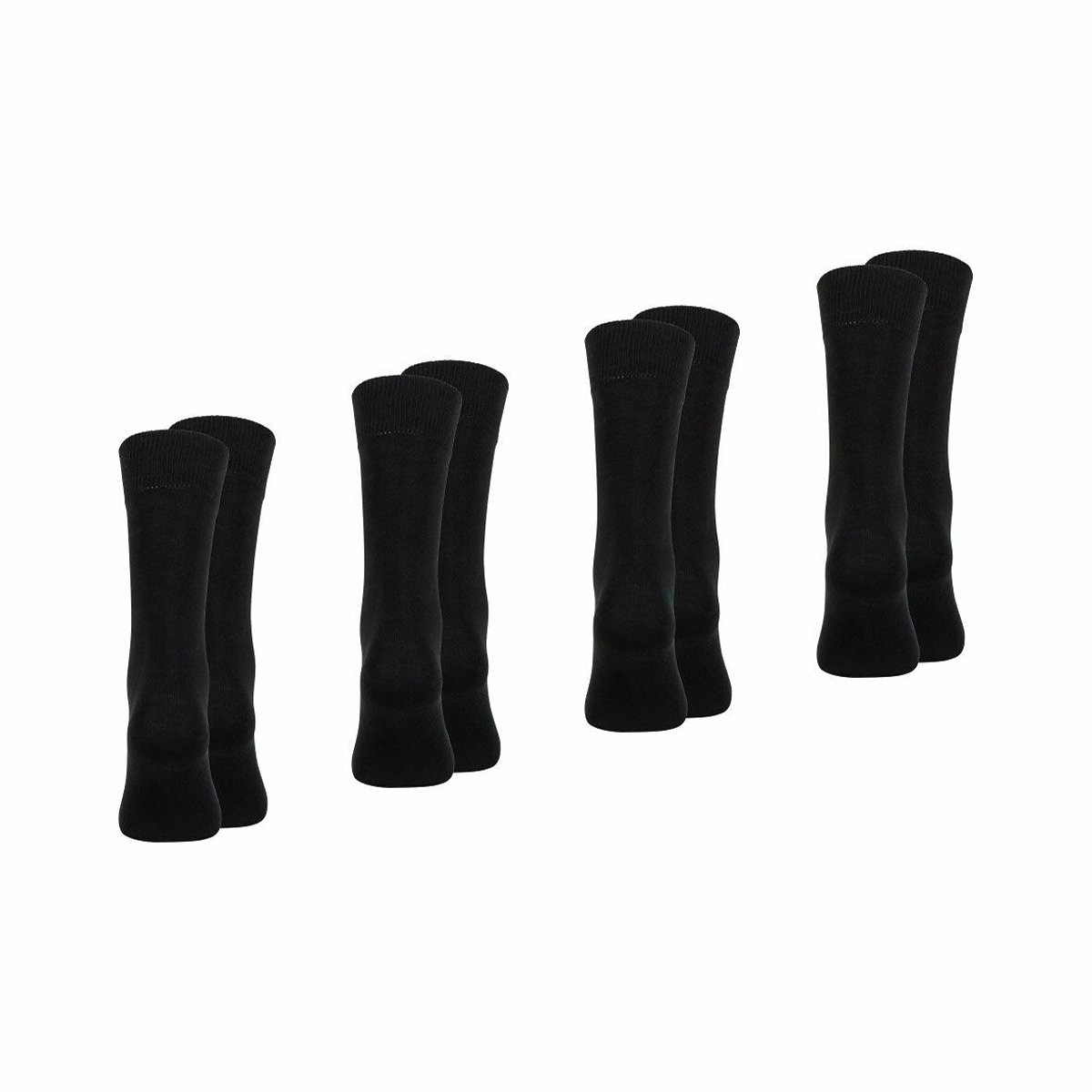 Confezione da 4 calze nero , EMINENCE