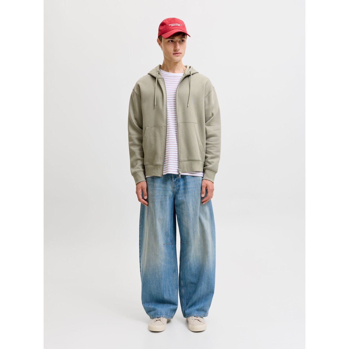 Sweat À Capuche vetiver, JACK & JONES