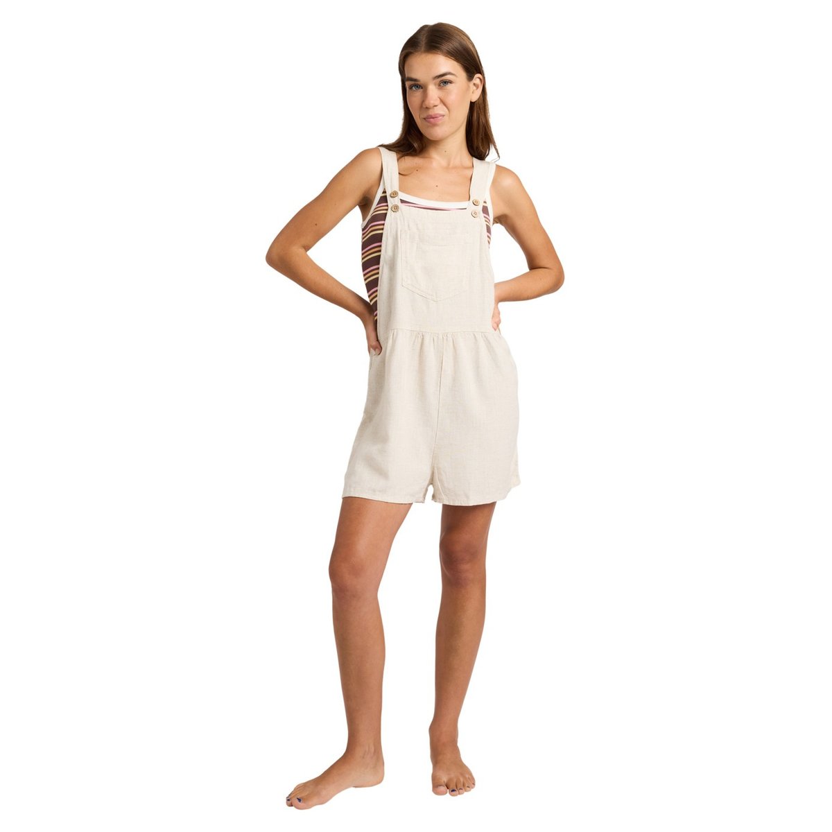 Salopette courte EASY ISLE MINI. beige natural, ROXY