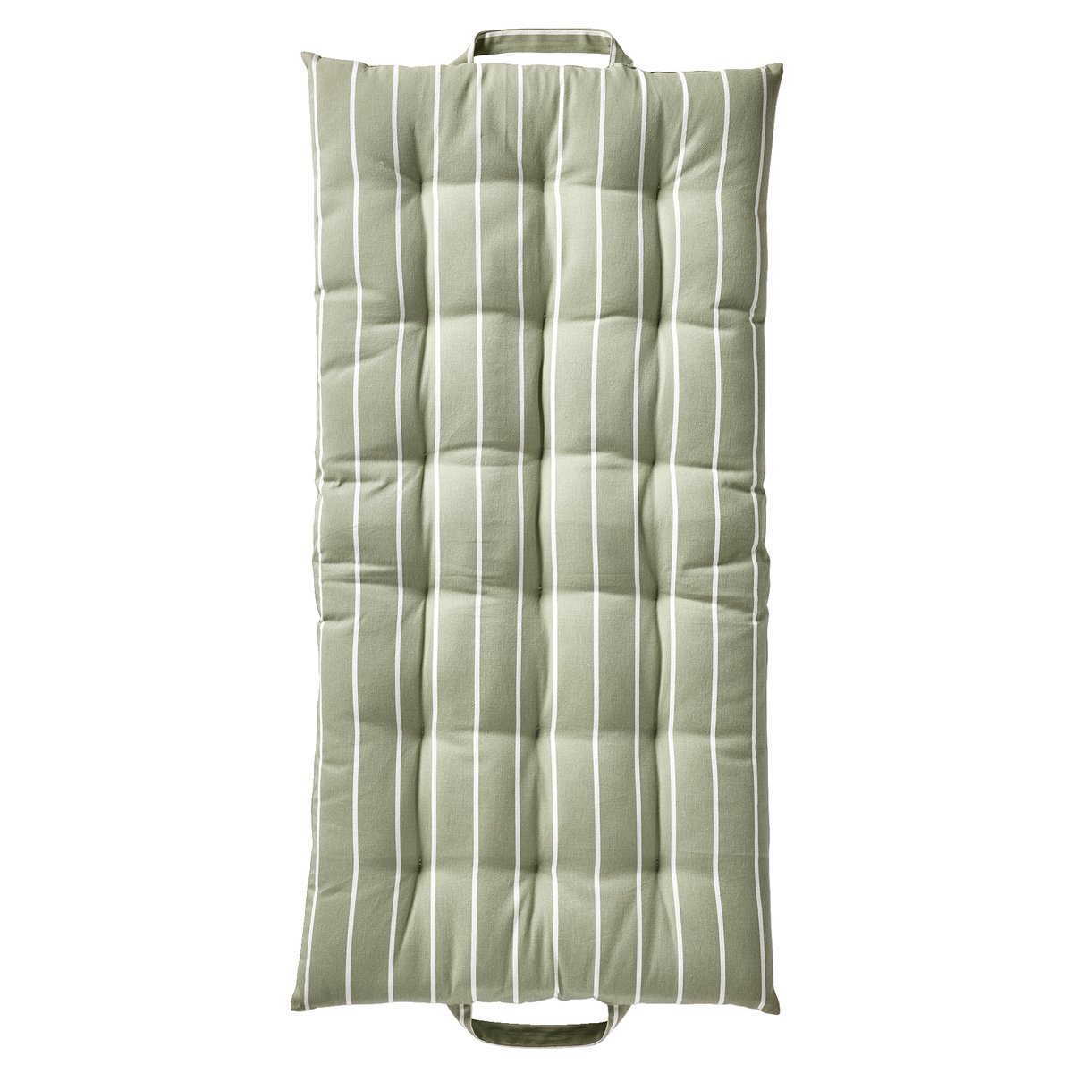 Matelas de sol imprimé avec poignées vert sauge, VERTBAUDET