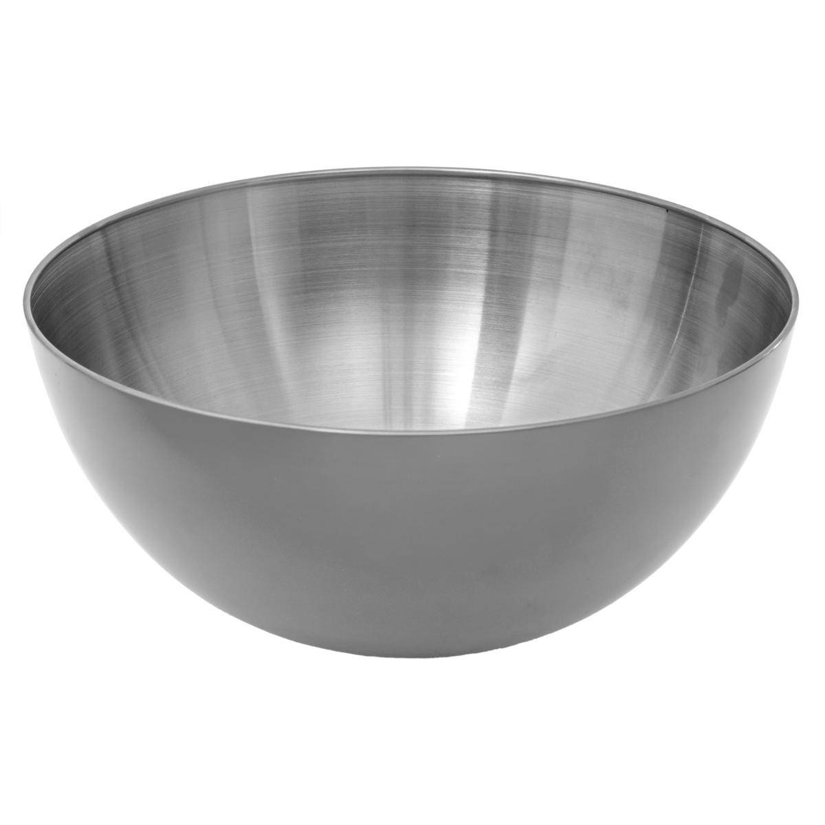 Saladier rond avec base antidérapante ESSENTIELS gris, 5FIVE SIMPLY SMART
