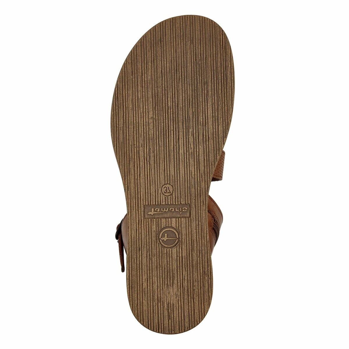 Sandali da gladiatore cognac, TAMARIS