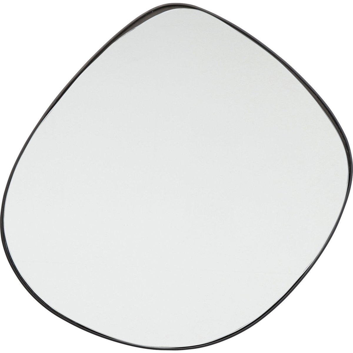 Miroir en acier 71x71cm, GOTEBORG noir, KARE DESIGN