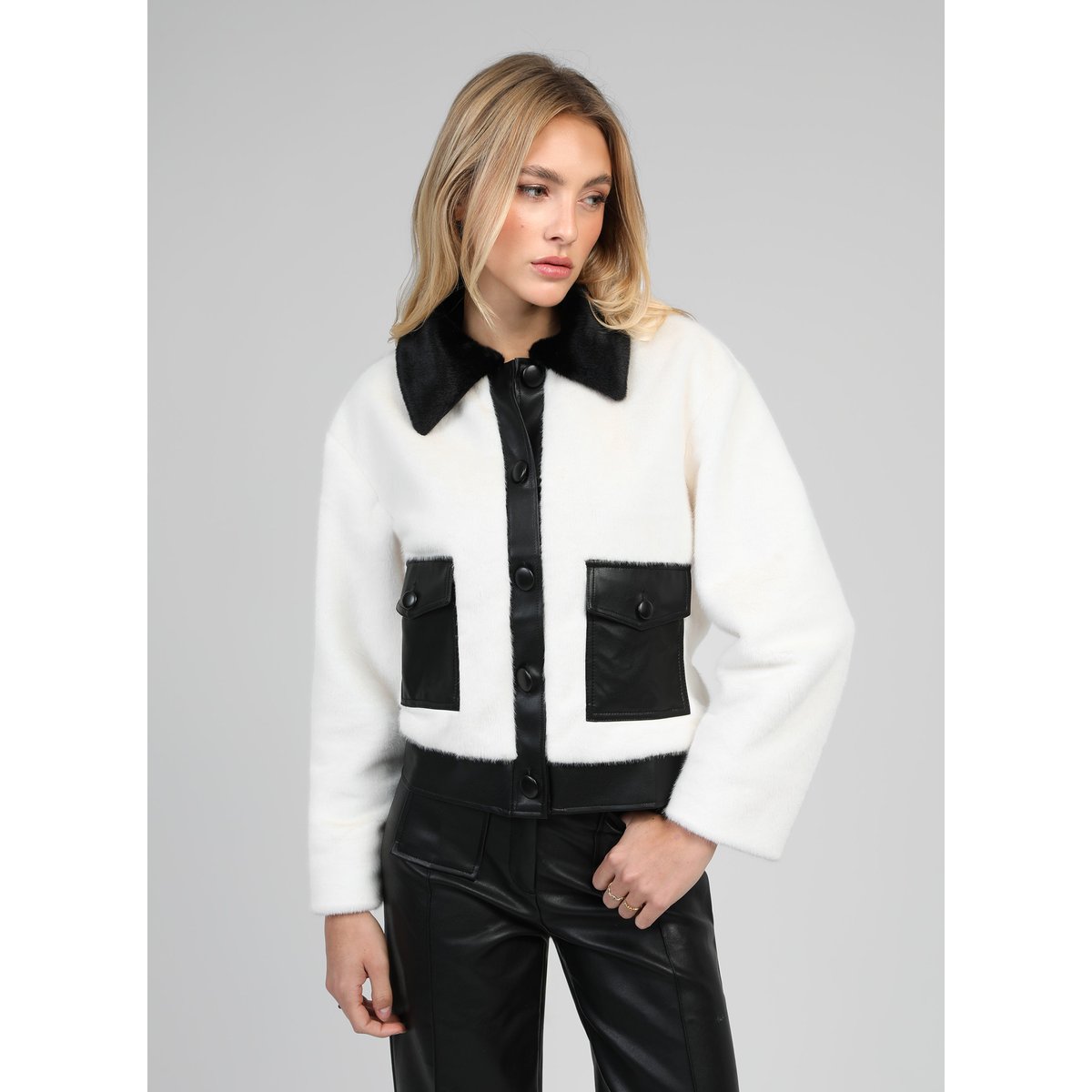 Veste CHARLIZE ecru, AN'GE